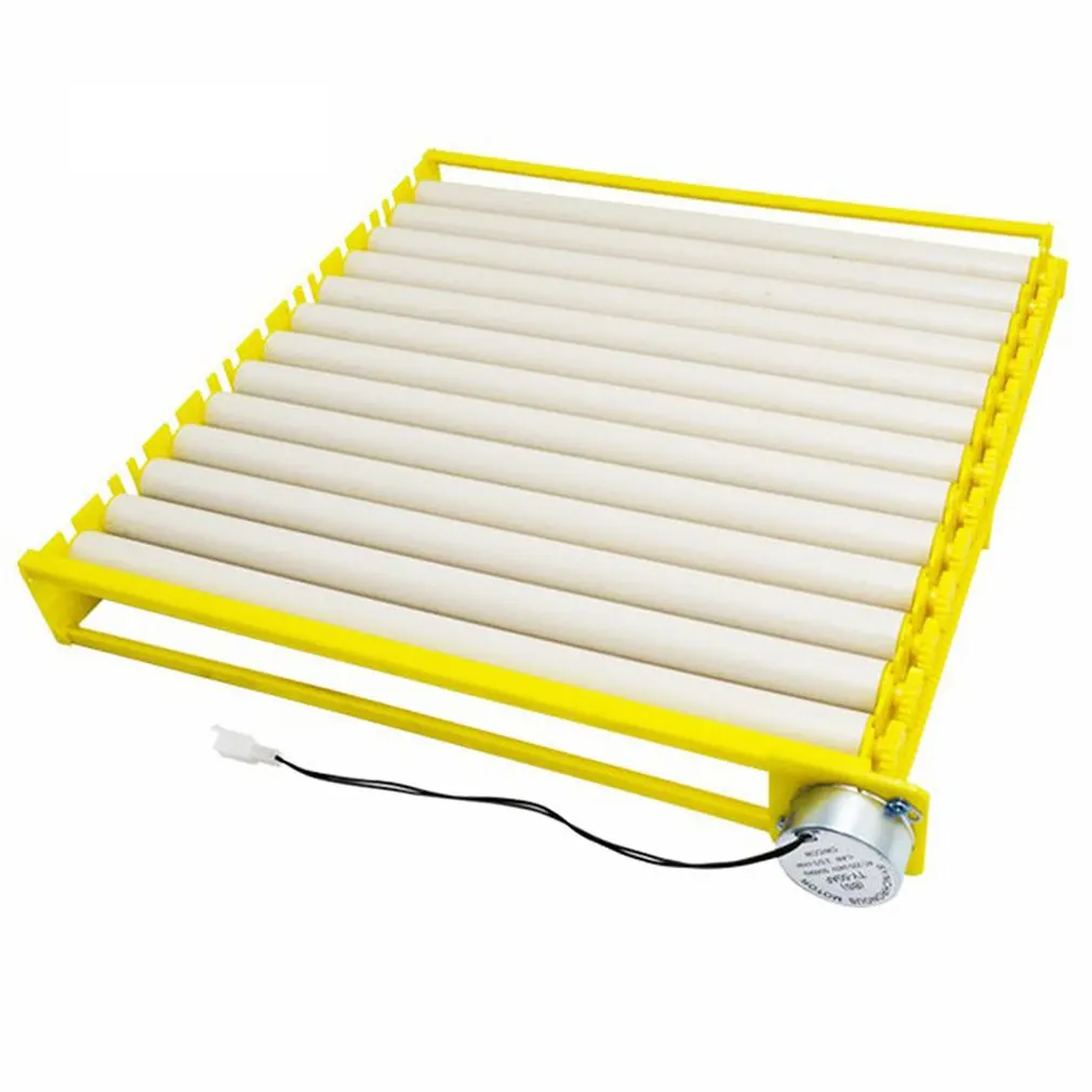 

Plastic Eggs Incubator Accessories Durable Rotary Automatic Roller Pattern Egg Turner Tray Household Egg Tray