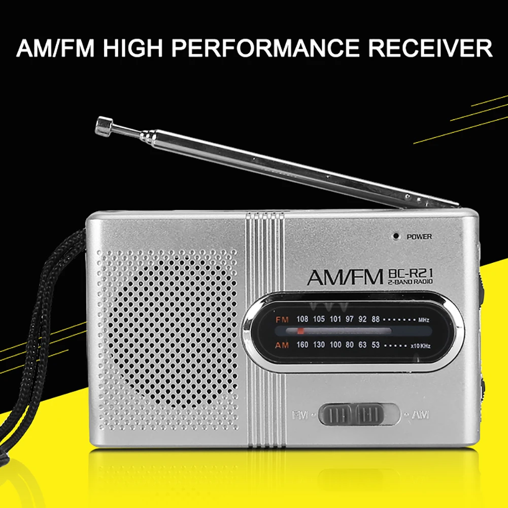 BC R21 Универсальный Портативный AM/FM Мини Радио стерео колонки Bluetooth приемник