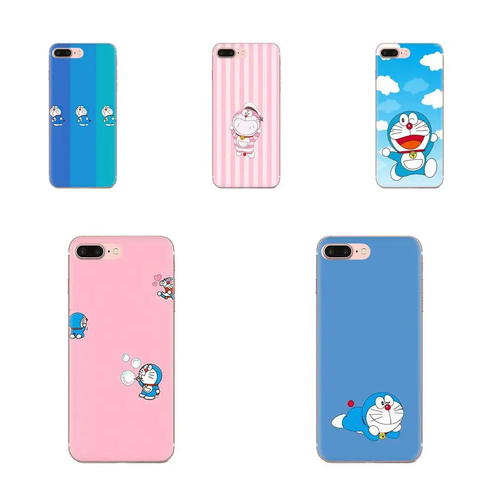 Защитный чехол из ТПУ для Xiao mi 3 4 4C 4i 5 5s 5X6 6X8 SE Pro Lite A1 Max x 2 Note Doraemon|Чехлы-накладки| |