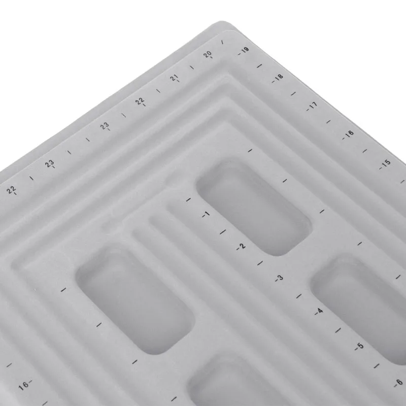 

Flocked Bead Board Bracelet Beading Jewelry Organiser Tray DIY Craft Tool