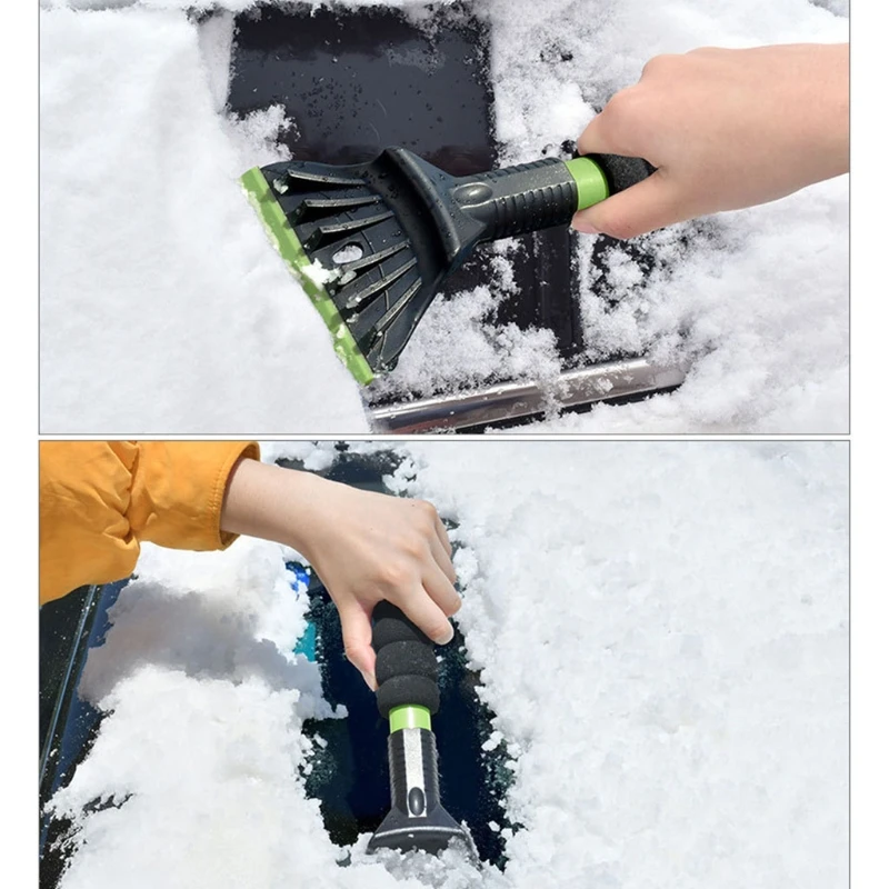 

Multifunction Car Windshield Winter Snow Ice Scraper Outdoor Compact Shovel Poly