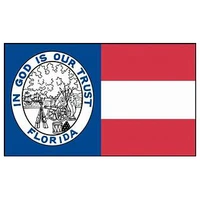 election 90x150cm florida state flag 1861