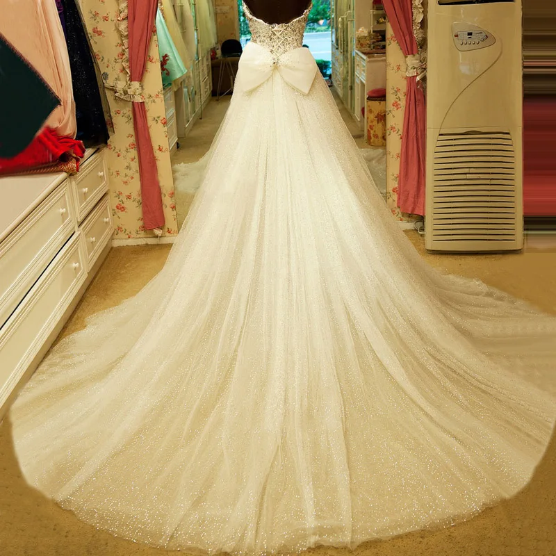 

Detachable Wedding dress tulle skirt 2m elegant wedding dress tulle skirt
