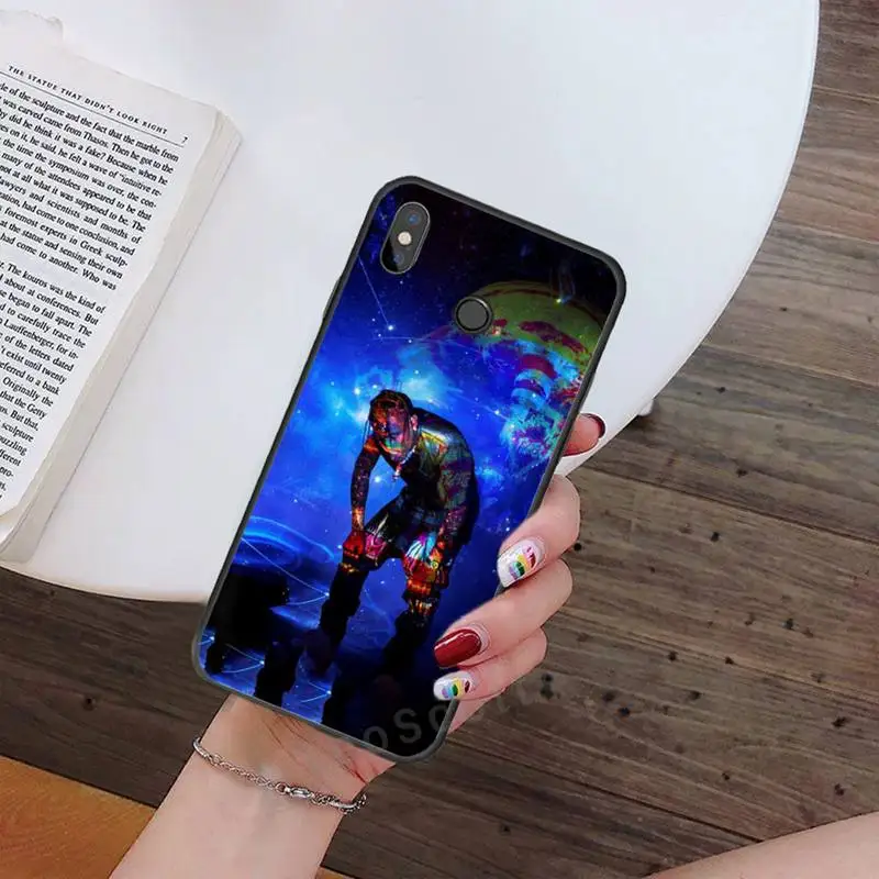 

Rapper Travis Scott singer Phone Case For Xiaomi Redmi note 7 8 9 t max3 s 10 pro lite Luxury brand shell funda coque