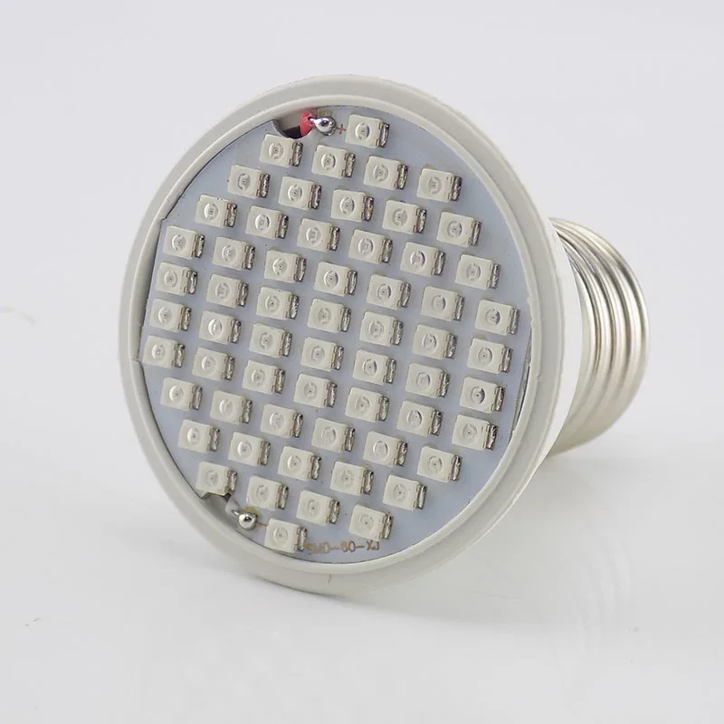 

60 Led Plant Grow Light Bulbs E27 Lamp Greenhouse Vegetable Growbox Flower growing Indoor Grow Lights for Plants