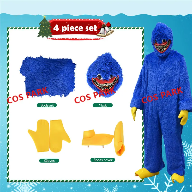 Костюм Huggy Wuggy для косплея игровой персонаж плюшевые костюмы горячий страшный
