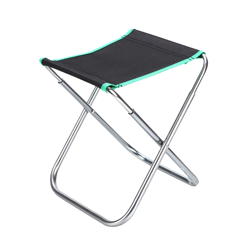 

Aluminum Alloy Fishing Chair Aluminum Alloy Bracket Medium Portable Folding Stool Outdoor Fishing Chair
