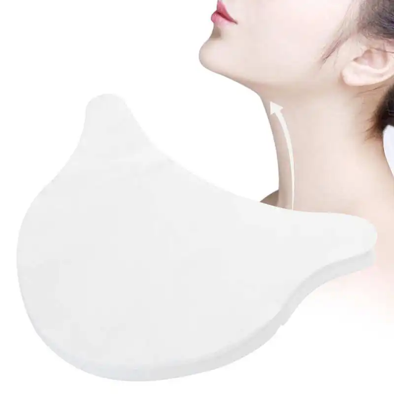 

100pcs Neck Mask Sheets Natural Silk Scientific Tailoring More Fit The Skin Thin Disposable Neck Patch Paper Diy Skin Care Tool