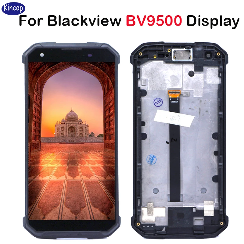 Новый ЖК дисплей для Blackview BV9500 дигитайзер сенсорного экрана в сборе с рамкой