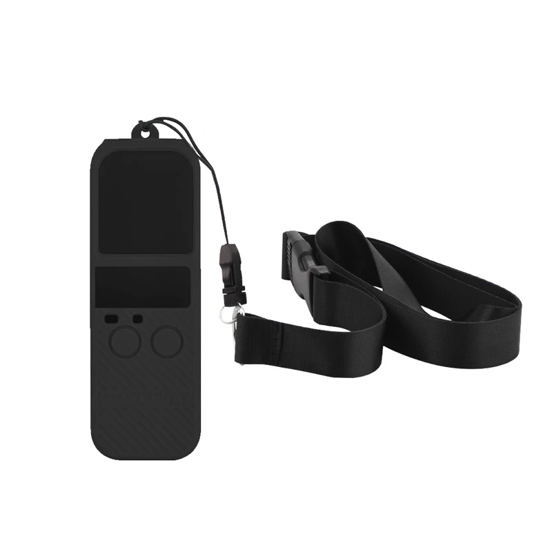 

Silicone Cover Multi-colored Protective Case with Sling Strap for DJI Osmo Pocket Camera Handheld Gimbal Stabilizer Accessories