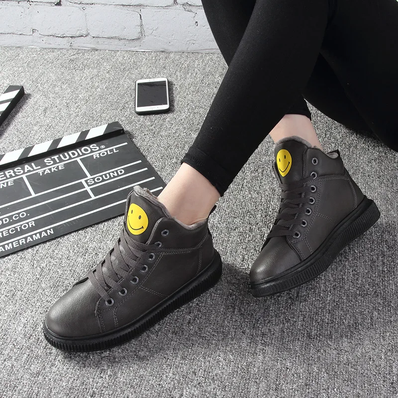 2019 г. Осенне зимняя теплая женская обувь из бархата повседневная спортивная для