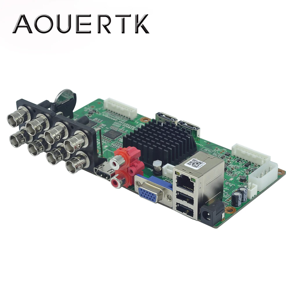 

AOUERTK 4K-N/5MP 5in 1 AHD 8CH плата CCTV DVR Поддержка обнаружения движения и 5 режимов записи H.265x