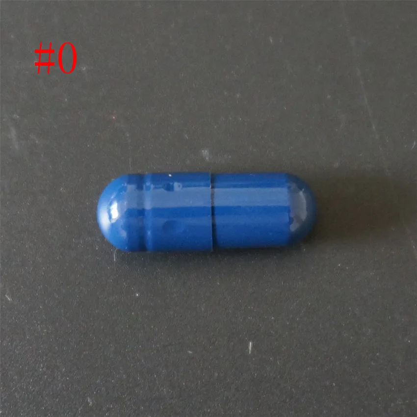 

0# 1000~10000pcs joined or separated capsules ,0 size Blue High quality hard gelatin empty capsules, hollow gelatin capsules