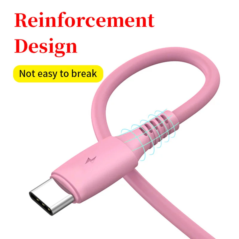 Кабели для телефона Type c кабель передачи данных мобильного Android Micro USB провода 2A