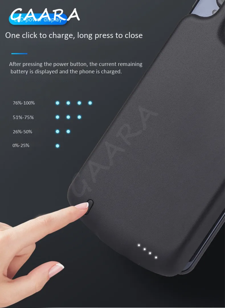 5000 мАч портативный резервный внешний аккумулятор чехол для zte Axon 9 10 Pro Blade V10 V9 универсальный банк питания чехол Axon M V S Max fundas