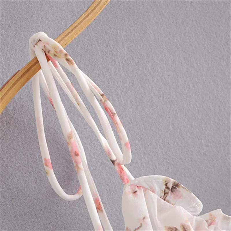 

Women spaghetti strap dress 2020 elegant party dress ladies ruffle dress mini sexy boho summer floral dresses korean streetwear