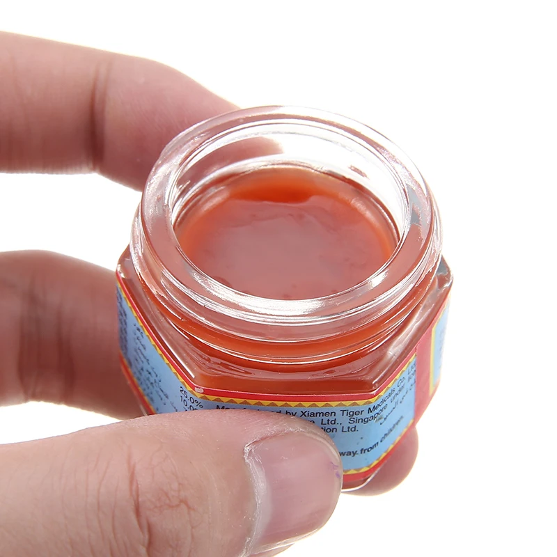 1 шт. тигровый красный массаж с бальзамом рельефная мышца боль успокаивающий