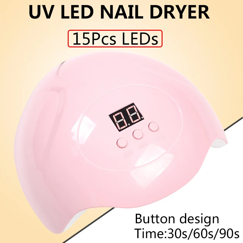 Электрический маникюрный набор 45/36 Вт Светодиодная лампа на гвозде акриловые