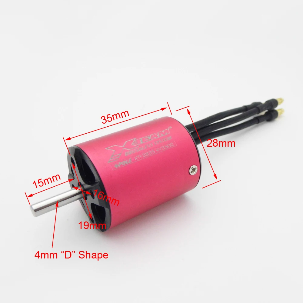 3s 2835 kv3500 4 палки бесщеточный мотор