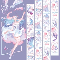 dream fairy sea girl washi tapes bullet journal masking tape adhesive tape diy scrapbooking washi stickers
