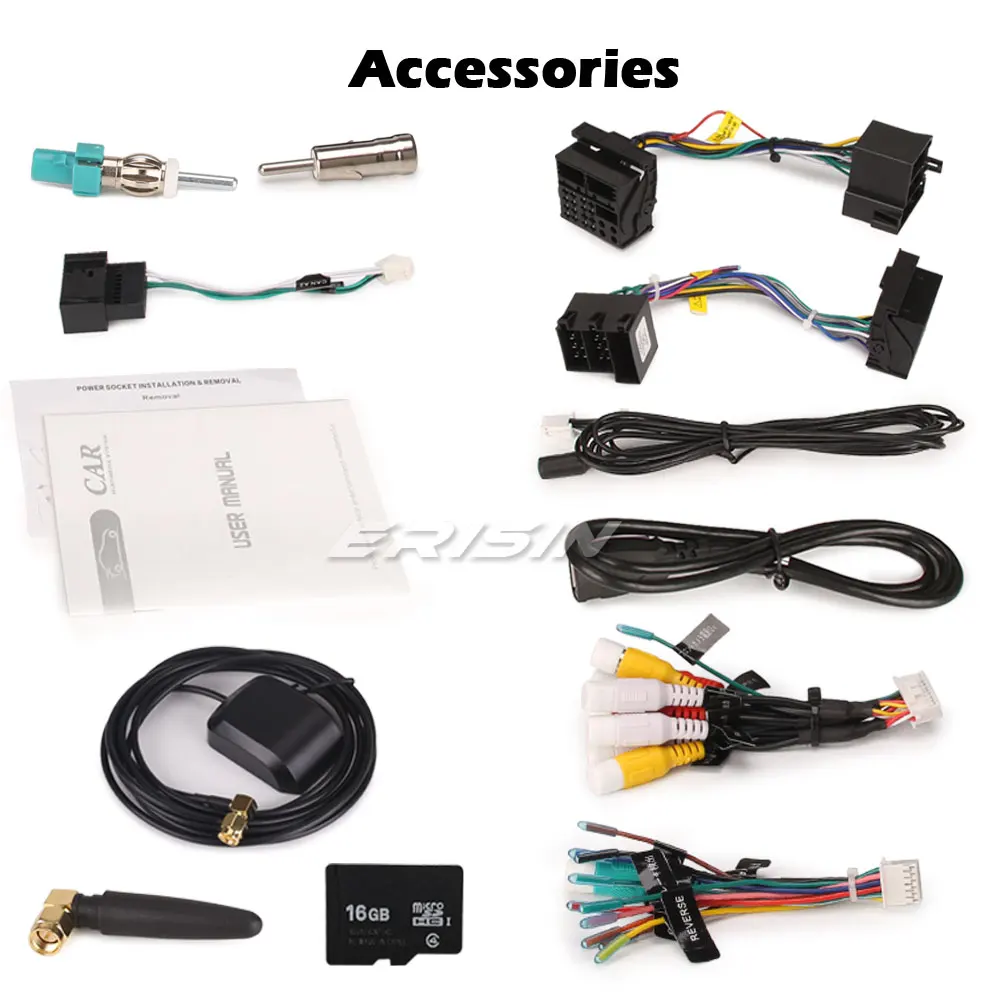 Erisin EU Warehouse 2763 8 &quotAndroid 10 0 TPMS DAB DSP CarPlay Авторадио для Benz C G Class W203 S203 CLK C209 W209 Viano Vito |