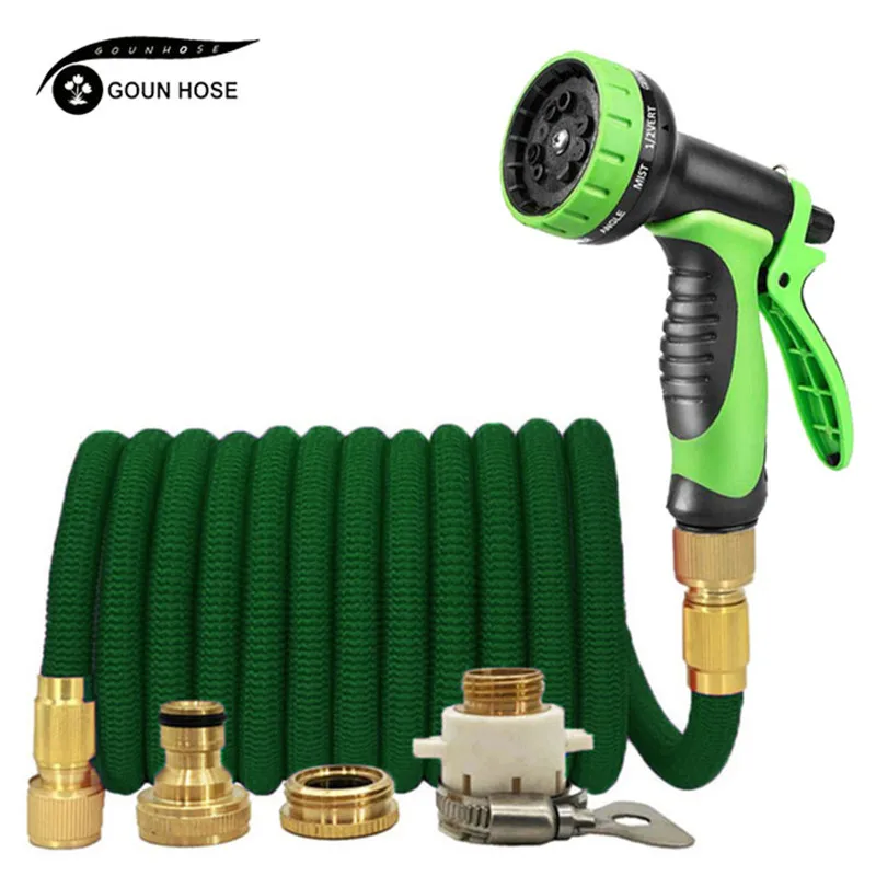 Бесплатная доставка садовый шланг расширяющийся водяной волшебный гибкий для