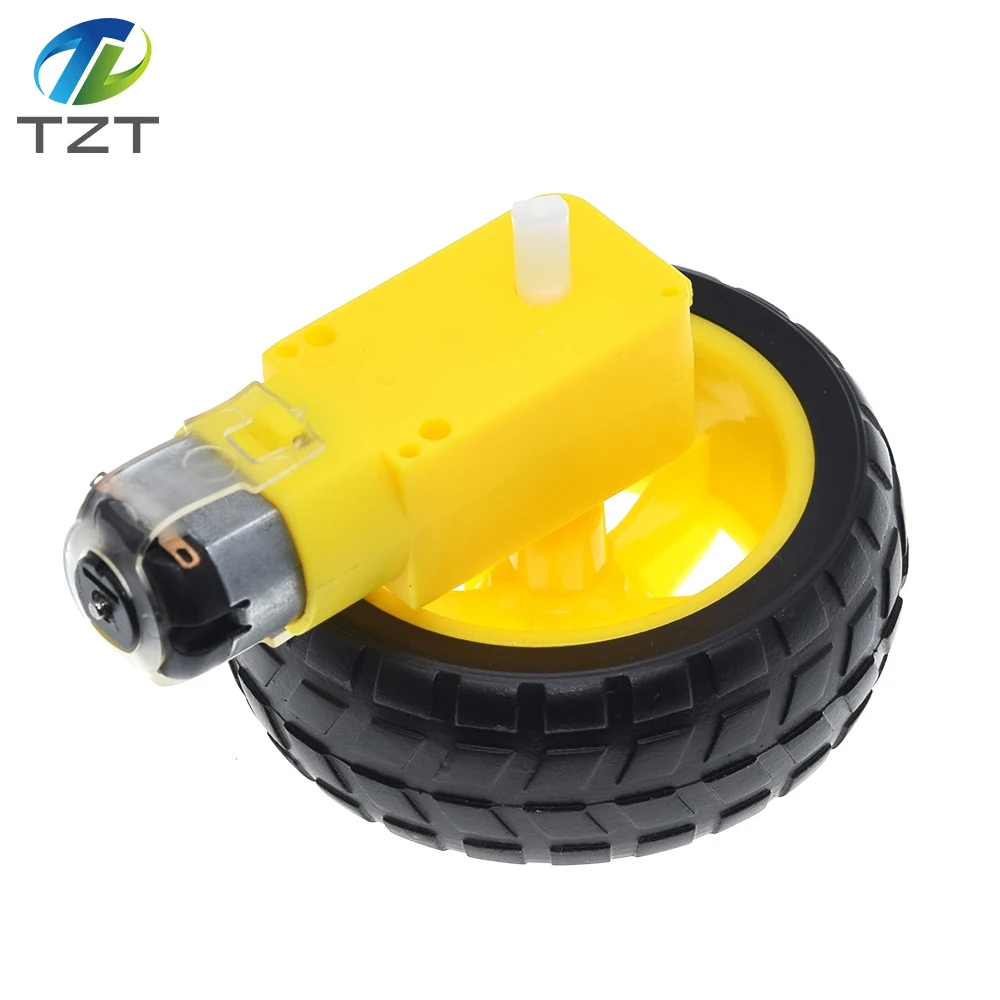 Двигатель замедления постоянного тока + поддерживающие колеса a/умное