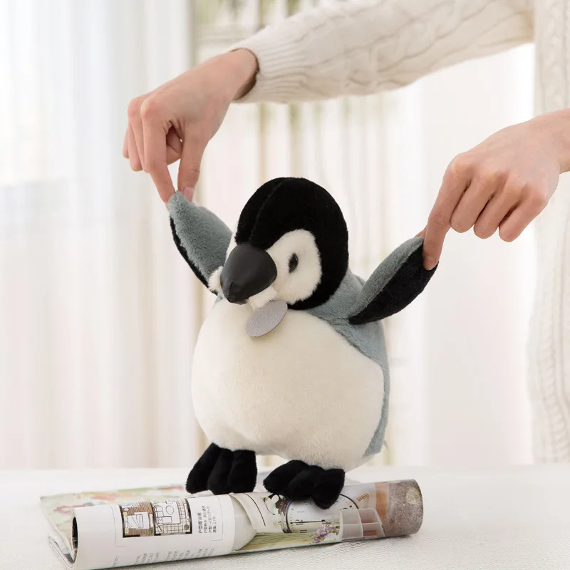 Милый плюшевый игрушечный Пингвин наполненный морским животным кукла