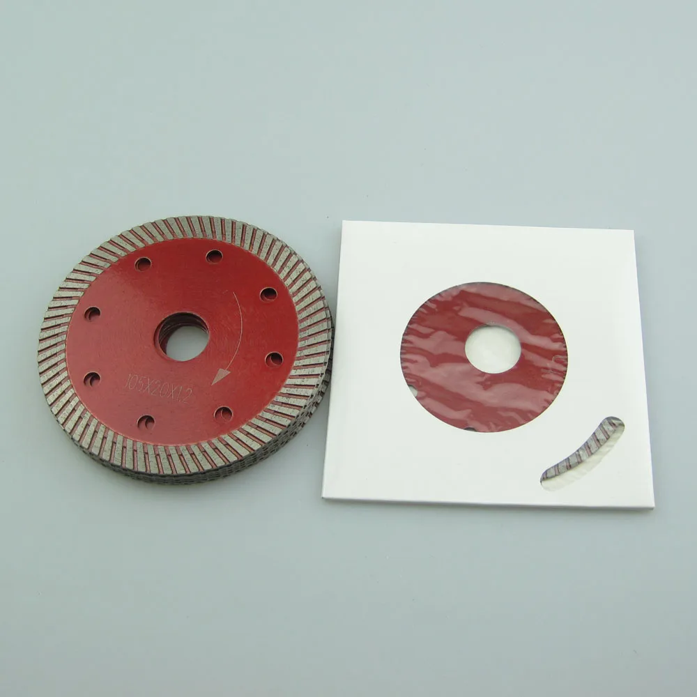 1 шт. 4 дюйма 105 мм Алмазная пила Лезвие для керамической супер тонкой турбо