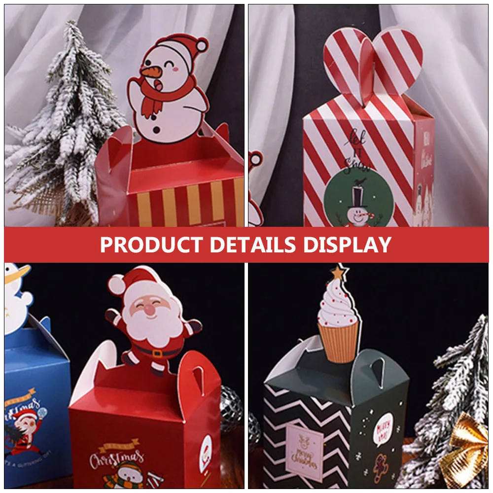 

20pcs/Bag Exquisite Packing Box Storage Box Xmas Gift Decor Apple Wrapping Box