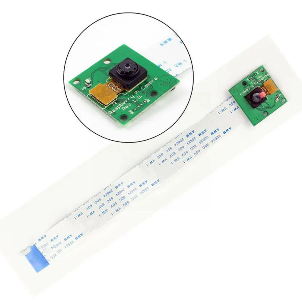 

1Pcs Camera 1080p 720p Camera module For Raspberry 5Mp Zero B+ 4 For Raspberry Pi Cable Camera 4 3 Webcam pi Camera Model B X9T6