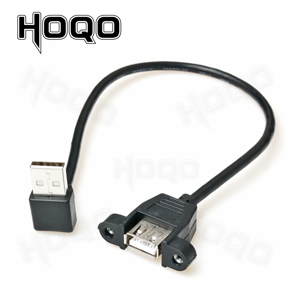 1 фут 30 см м 90 градусов тип A порт USB Панельное крепление usb2.0 Папа мама