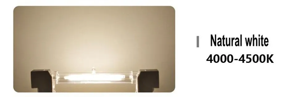 

LED R7S 78mm 15W 20W R7S High Powerful Spotlight 118mm 30W 40W 110V 220V COB Lamp Bulb Glass Tube Replace Halogen Lamp Light