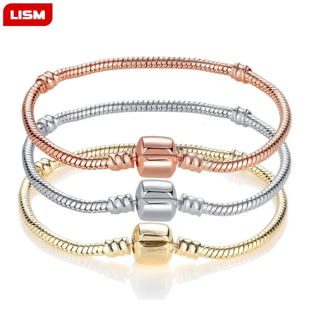 Базовая цепочка Змеиный браслет оригинальные браслеты подарки для девочек