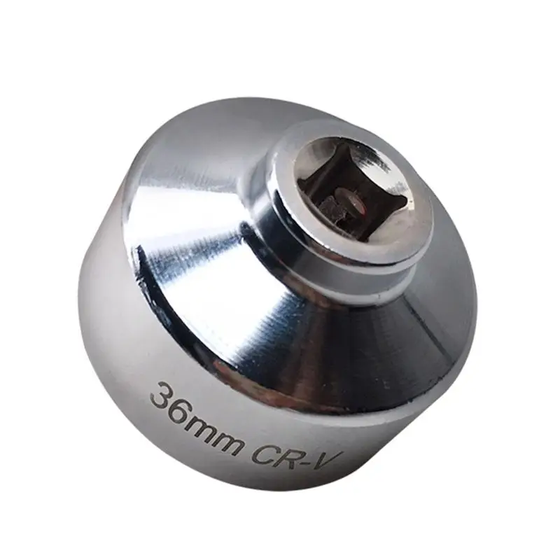 

36mm Oil Filter Socket Tool Wrench 3/8" Drive Cap Remover Low Profile for Garage