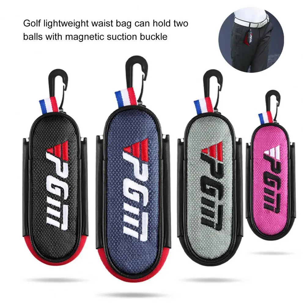 Golf Ball Storage Bag Anti-oxidation Golf Ball Carry Belt Waist Bag Golf Ball Carry Pocket Practical