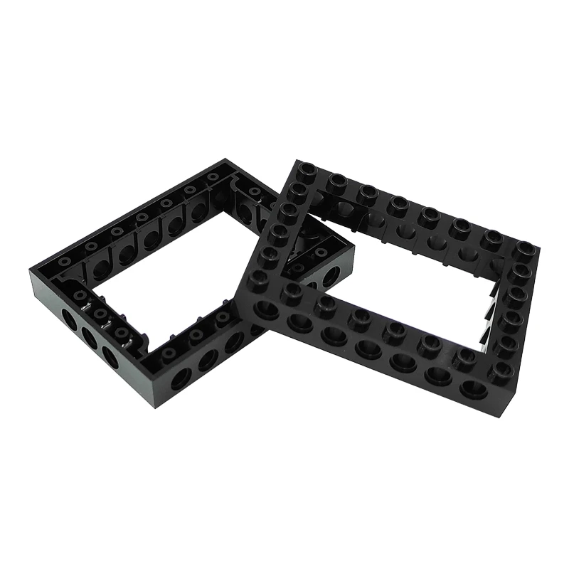 

Одиночная распродажа, строительные блоки, технический кирпич, 6x8, блоки с открытым центром, коллекционные модульные игрушки GBC для техническ...