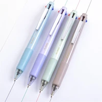 1pc 0 7mm medium oil pen press four colors ballpoint pen for office school students stationary gifts supplies