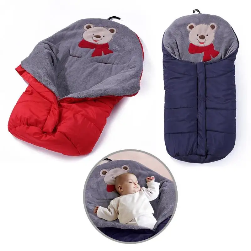 

Newborn Infant Baby Swaddle Blanket Zipper Sleeping Bag Toddler Baby Warm Cover Meticulous Weaving Good Warmth Retention