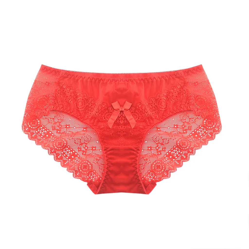 

Sexy Underwear Autumn Sexy Mid-Rise Lace Solid Padded Seamless Trendy Panties ropa interior femenina majtki damskie