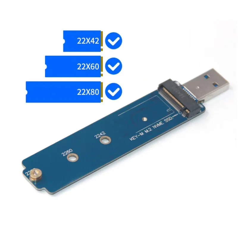 Новинка чехол для SSD LM903 USB3.1 к PCI E NVME M.2 адаптер жесткого диска внешний корпус карты