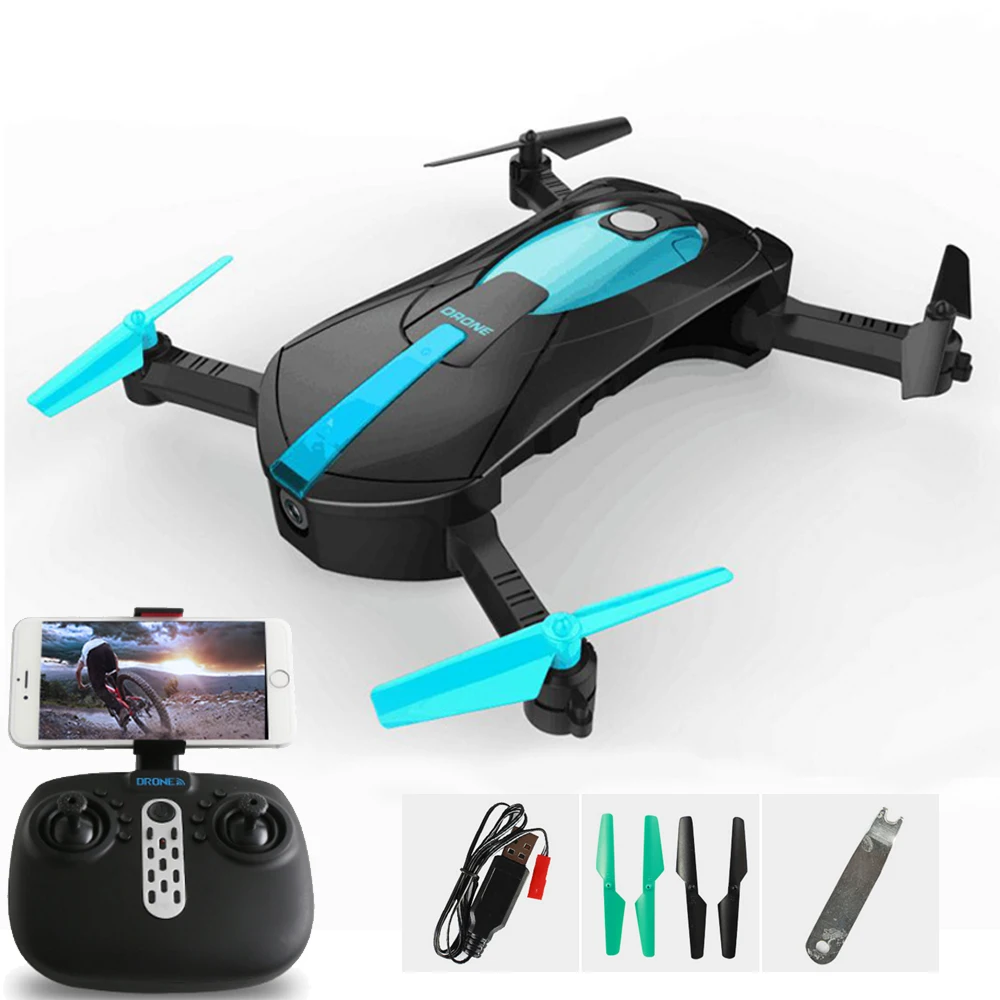 S9 JD FPV Радио R/C портативный Квадрокоптер 720P камера WiFi складной селфи Карманный