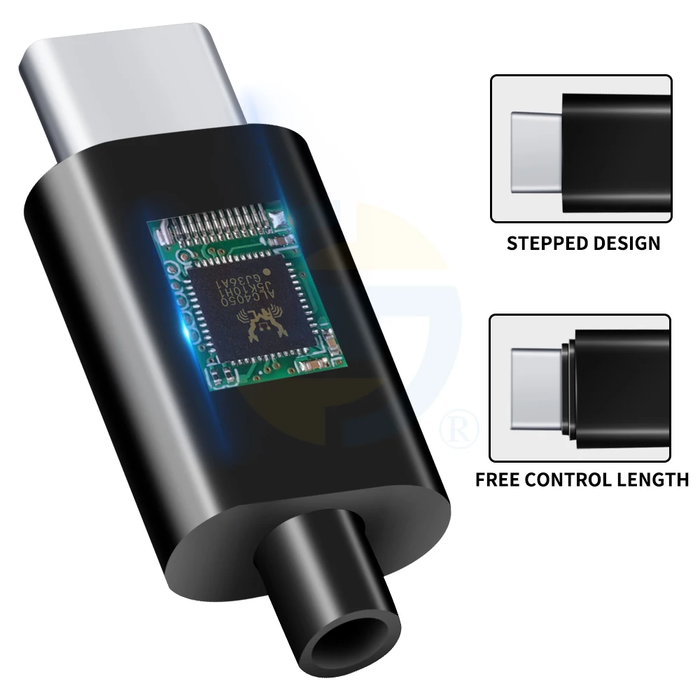 Цифровая аудиогарнитура разъем Type-c ALC4050 Android plug цифровой DAC декодер без потерь чип