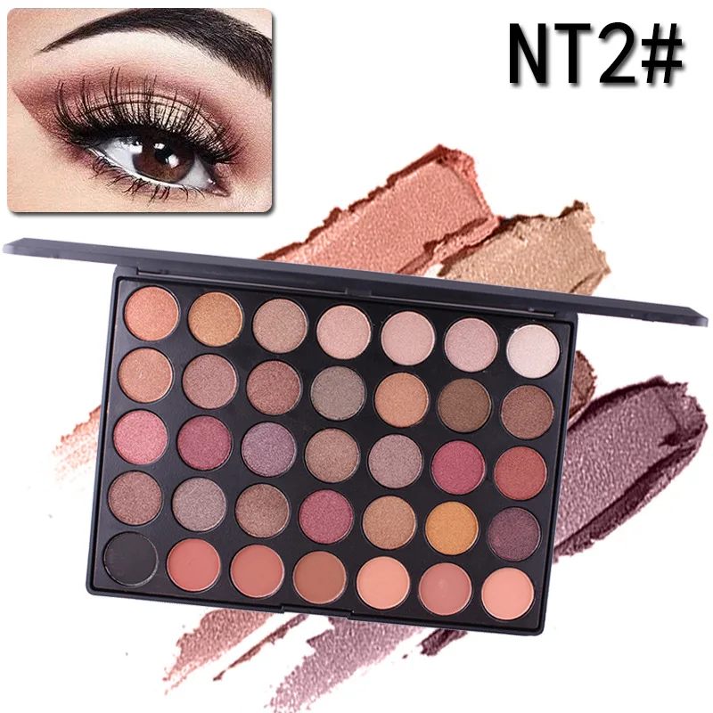 7001-081-NT2 Miss Rose, 130 цветов, набор для макияжа, профессиональная коробка для теней для век, румяна, помада, основа для бровей, набор для макияжа, de Maquiagem, косметика - Цвет: 7001-081-NT2