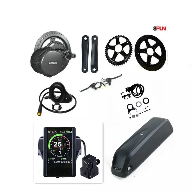 Мотор для электровелосипеда Bafang 8fun BBS02B 48 В 750 Вт с аккумулятором 13 а | Спорт и