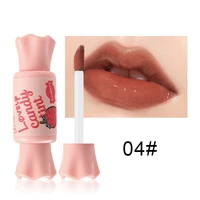1pcs mirror pink candy lip gloss moisturizing nourishing lip glaze cute liquid lipbalm lipstick makeup tools