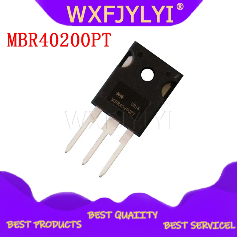 5 шт. MBR40200PT MBR40200 диод Шоттки Новый оригинал|diode 40a|diode schottky |