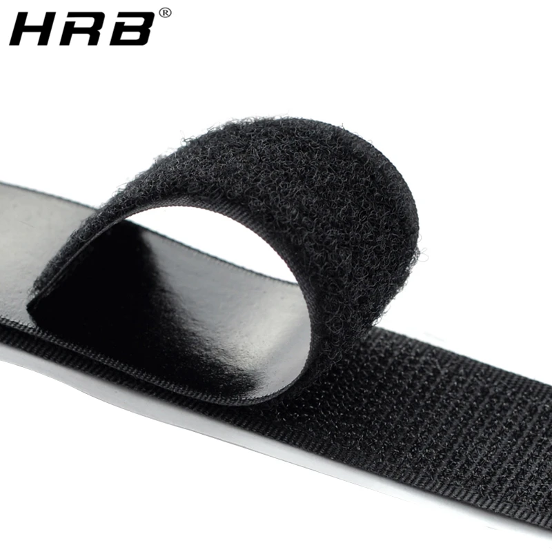 1 м липучка 2 5 см самоклеящаяся лента с застежкой прочный волшебный клей кабель