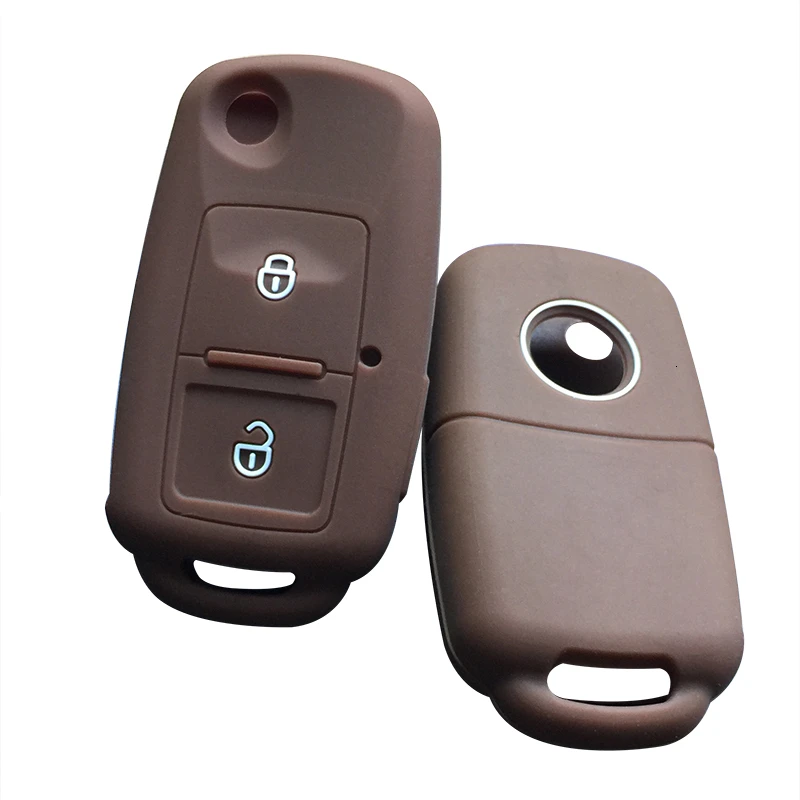 Силиконовый чехол для ключей VW для VW Amarok Etui Na Klucz для VW Golf Funda Llave для VW чехол для ключей для Skoda Octavia