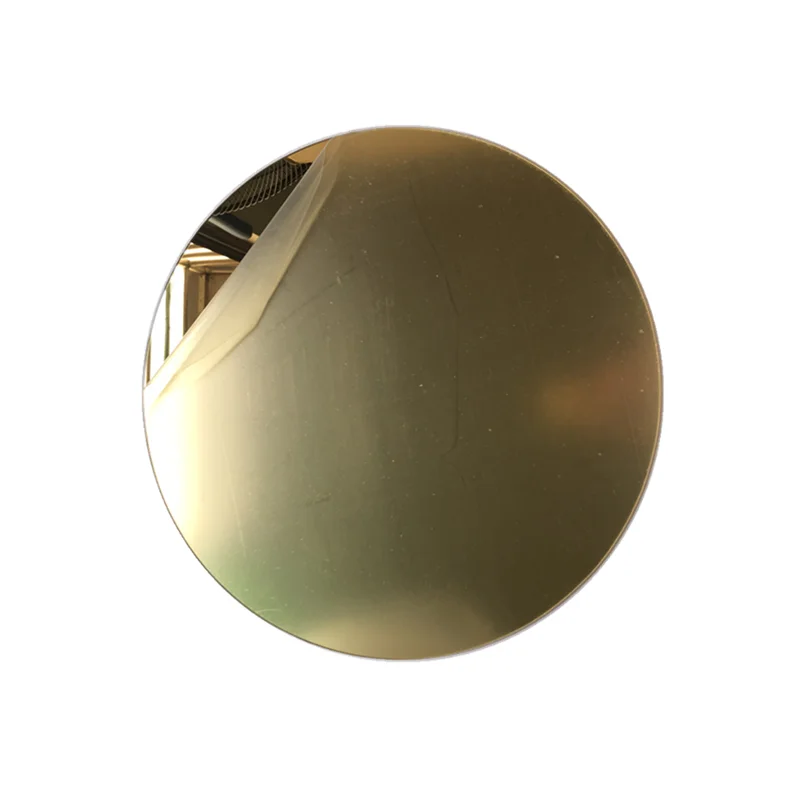 

30pcs OD400x1mm Acrylic Gold Mirrors Round Plastic PMMA Home Hotel Decorative Lens Miroir Mural Dekor Ayna Not Easy To Broken